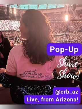 @crb_az is Live!  Live Show Flyer